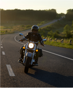 A Harley Davidson motorcycle, representing Harley Davidson Policies.